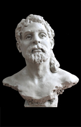 LindaWestSculpture, Clay Bust Study