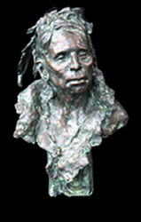 Linda West Sculpture, Two Feathers